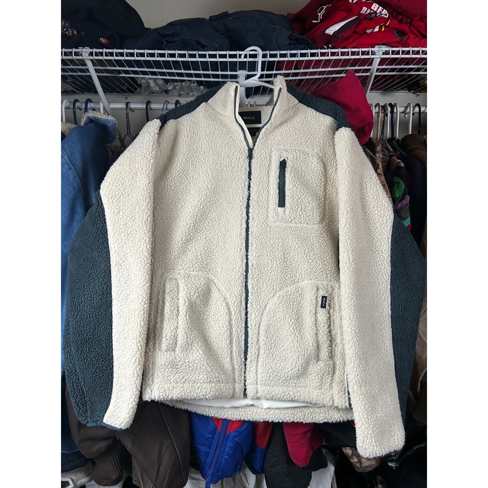 RVCA Sherpa zip up